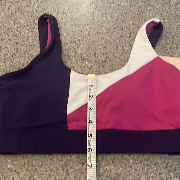 WILO THE LABEL Color Block Scoop Sports Bra *NEW* - Picture 9 of 9